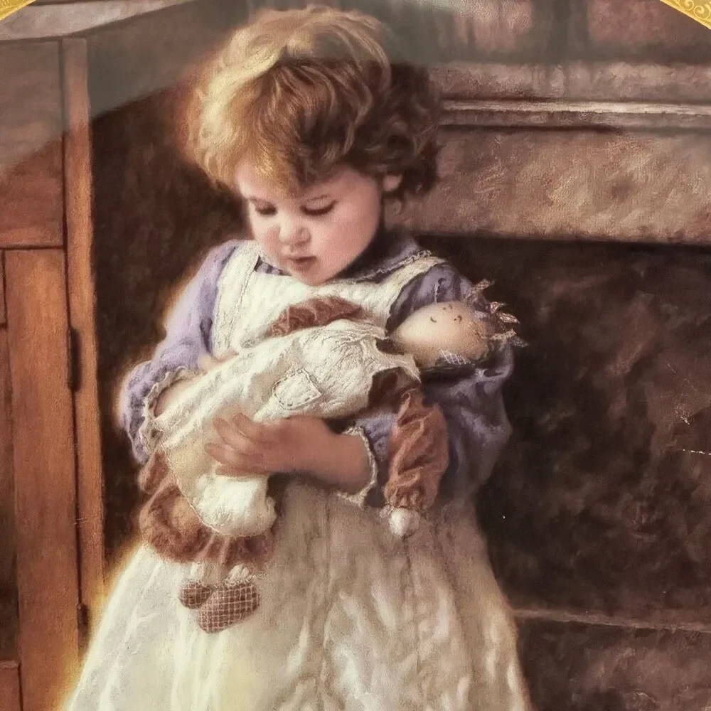 Vintage Bradford Exchange “Playmates” by Jim Daly 1992